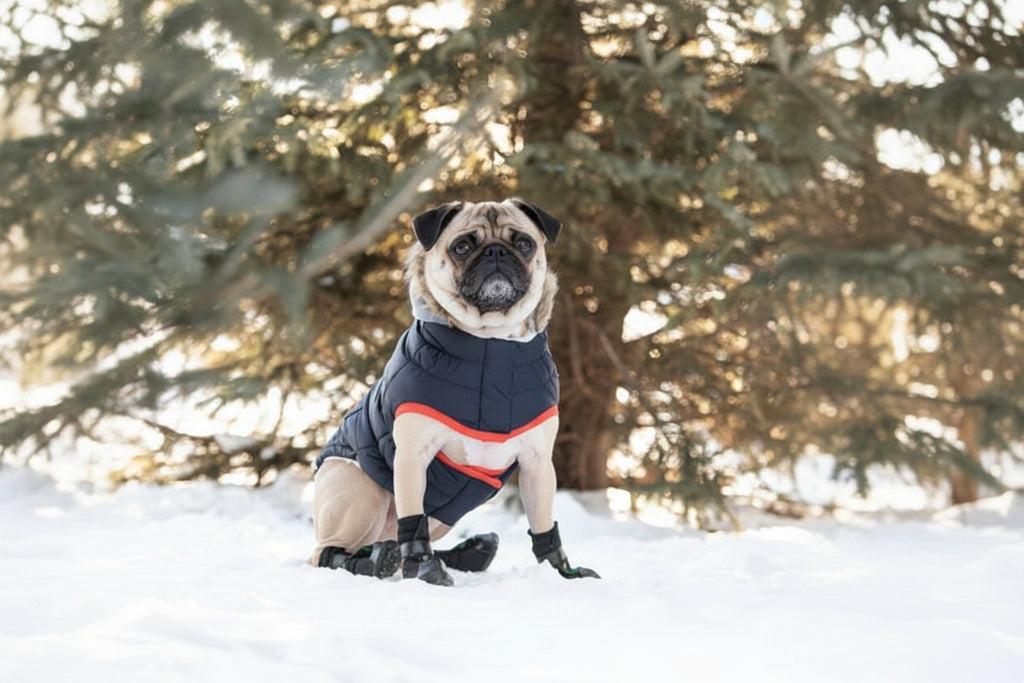 Dog Winter Sailor Parka - Navy